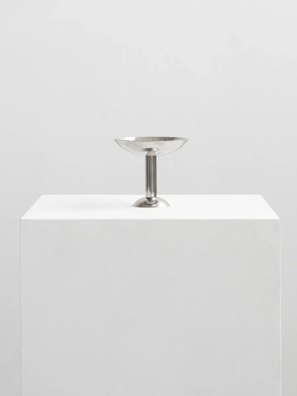 Champagne Glasses^Louise Roe Metal champagne coupe tall, Stainless steel Silver-coloured