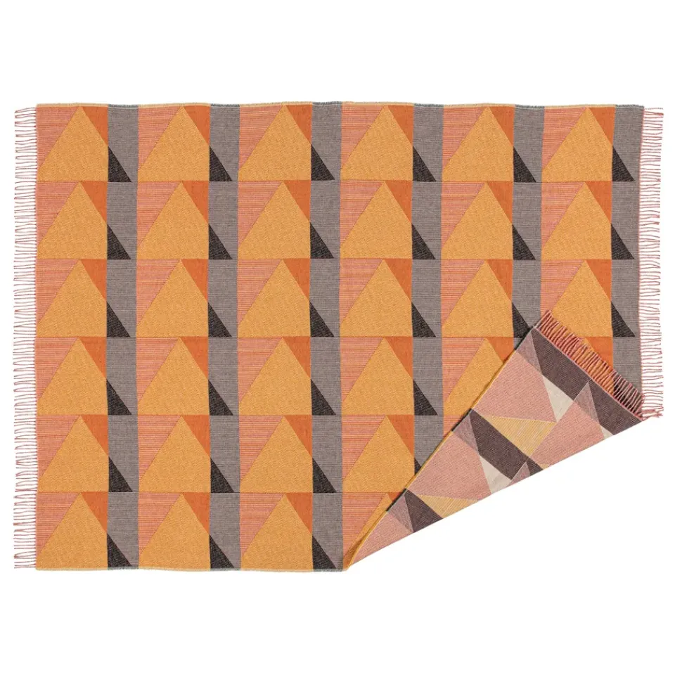 Cotton Blankets & Throws^NJRD Metric cotton throw, pink Multi