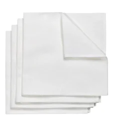 Clearance NJRD Metric napkin 47x47 cm 4-pack, White