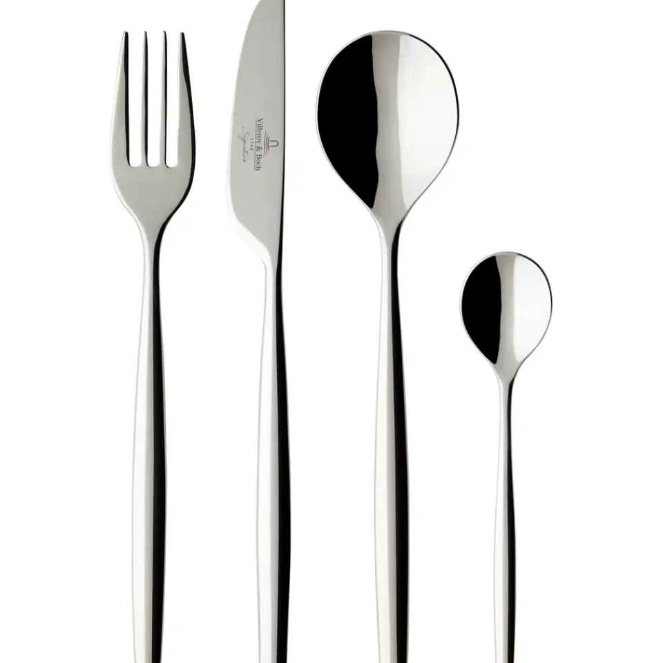 Cutlery Sets^Villeroy & Boch Metro Chic cutlery 24 pieces, Stainless steel Silver-coloured