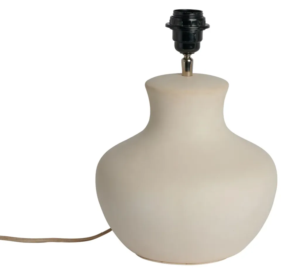 Watt & Veke Mia lamp base 31 cm, -ivory White