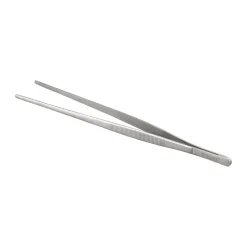 Online Dorre Miah straight food tweezers 24x2.5 cm, Stainless steel BlackSilver-coloured