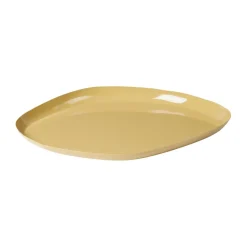 Trays^Broste Copenhagen Mie tray large, Taupe sand Yellow