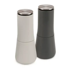 Salt & Pepper Grinders|Salt & Pepper Shakers^Joseph Joseph Milltop Salt and Pepper Grinder 2 Pieces, -white Grey