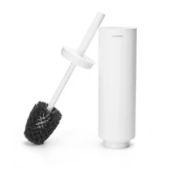 Toilet Brushes^Brabantia MindSet toilet brush with holder, Mineral fresh White