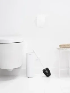 Toilet Brushes^Brabantia MindSet toilet brush with holder, Mineral fresh White
