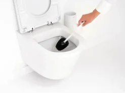 Toilet Brushes^Brabantia MindSet toilet brush with holder, Mineral fresh White