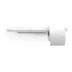 Toilet Roll Holders^Brabantia MindSet Toilet paper holder with shelf, Mineral Fresh White