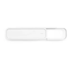 Toilet Roll Holders^Brabantia MindSet Toilet paper holder with shelf, Mineral Fresh White