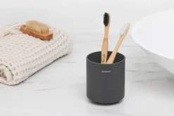 Toothbrush Holders^Brabantia MindSet Tooth brush holder, Mineral Infinite Grey