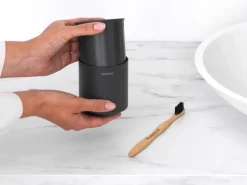 Toothbrush Holders^Brabantia MindSet Tooth brush holder, Mineral Infinite Grey