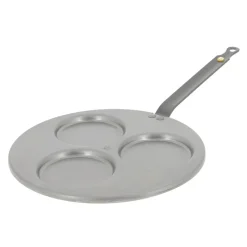 Frying Pans & Skillets^De Buyer Mineral B american pancake frying pan, 27 cm Silver-coloured