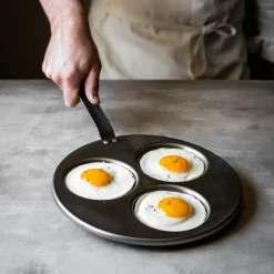 Frying Pans & Skillets^De Buyer Mineral B american pancake frying pan, 27 cm Silver-coloured