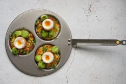 Frying Pans & Skillets^De Buyer Mineral B american pancake frying pan, 27 cm Silver-coloured