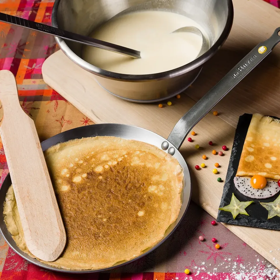 Hot De Buyer Mineral B pancake frying pan, 26 cm Silver-coloured