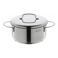 Cooking Pots & Casserole Dishes^WMF Mini low pot with lid 16 cm, Stainless steel Silver-coloured