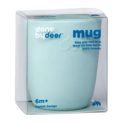 Best Done by deer Mini mug 13 cl, Blue