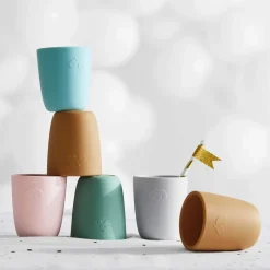Best Done by deer Mini mug 13 cl, Blue