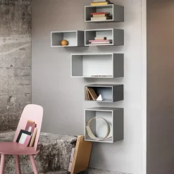 Sale Muuto Mini stacked 2.0 storage system, large, light Grey
