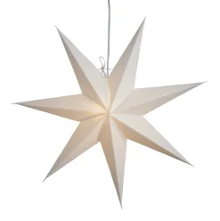 Christmas Stars^Watt & Veke Mira advent star Ø60 cm, White