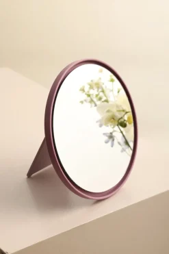 Table Mirrors^Design Letters Mirror Mirror table mirror Ø21 cm, Lavender Purple