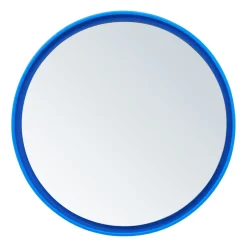 Design Letters Mirror Mirror table mirror Ø21 cm, Cobalt Blue