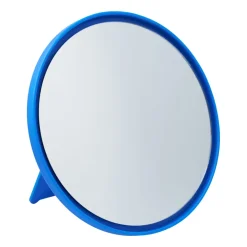 Design Letters Mirror Mirror table mirror Ø21 cm, Cobalt Blue