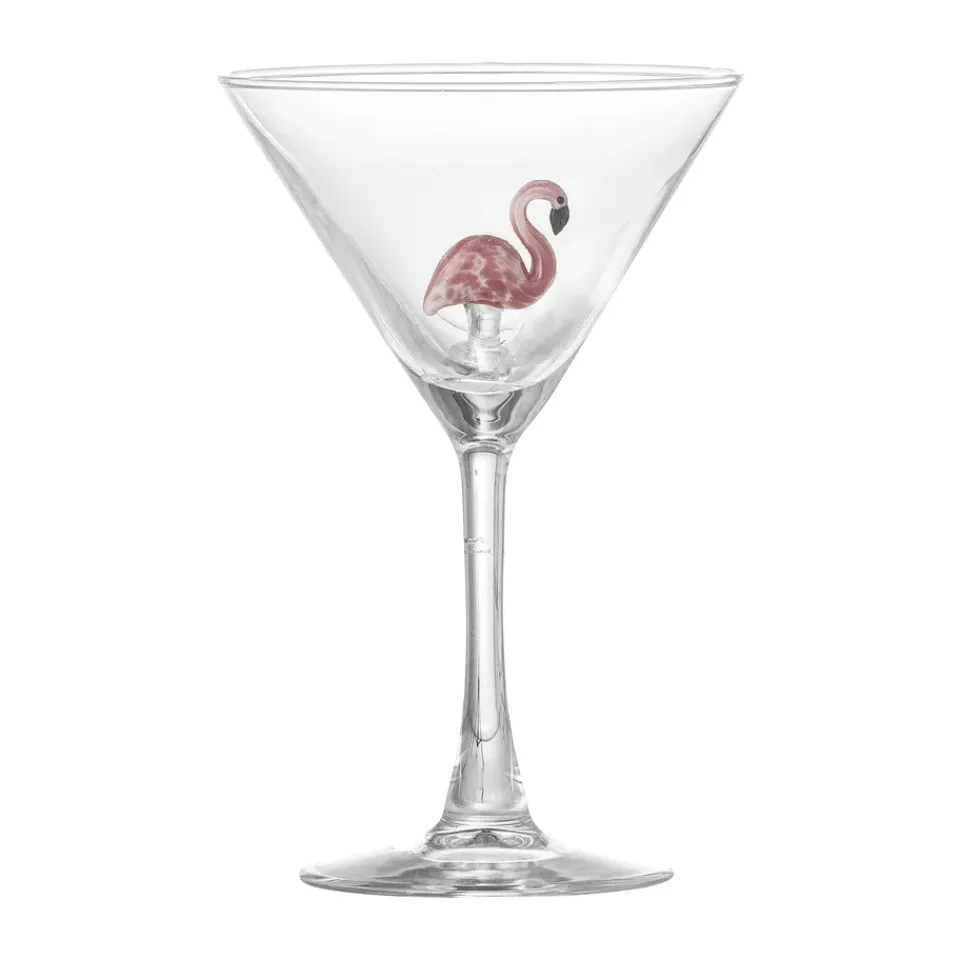 Cocktail & Martini Glasses^Bloomingville Misa cocktail glass 17 cl, Clear-flamingo Transparent