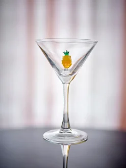Discount Bloomingville Misa cocktail glass 17 cl, Clear-pineapple Transparent