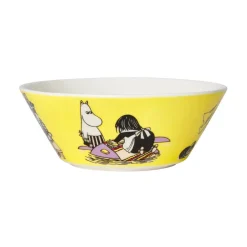 Discount Moomin Arabia Misabel Moomin bowl, Yellow