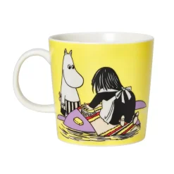 Discount Moomin Arabia Misabel Moomin mug, 30 cl Yellow
