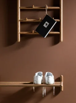 Discount Stolab Miss Holly hat/shoe rack 73 cm, Natural oil Beige