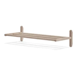 Outlet Stolab Miss Holly hat/shoe rack 73 cm, White-oiled Beige