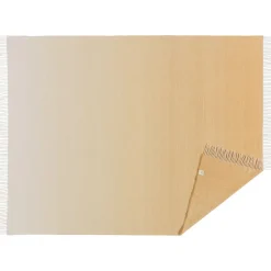 Cotton Blankets & Throws^Scandi Living Mist cotton blanket, mustard Yellow
