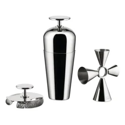 Discount Alessi Mixerset, 3 pieces Silver-coloured
