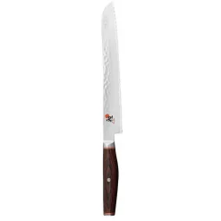 Japanese Knives|Bread Knives^Miyabi 6000MCT bread knife, 23 cm Silver-coloured