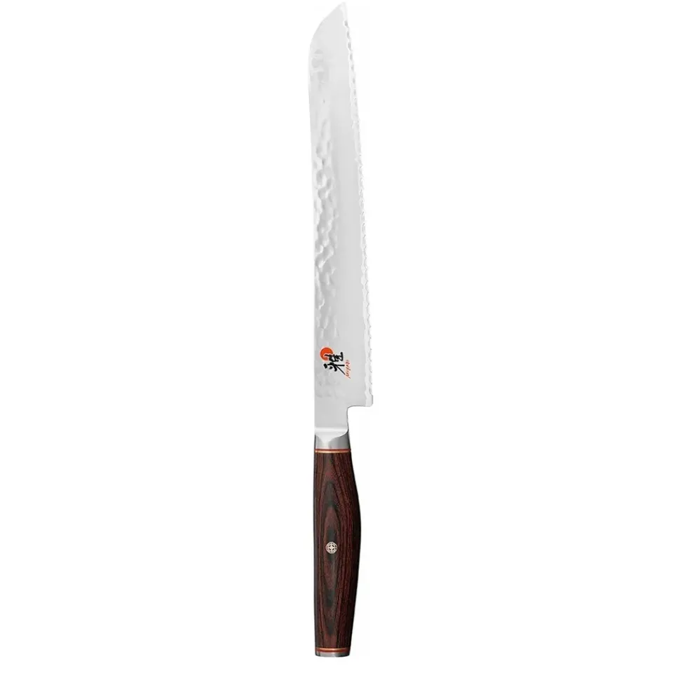 Japanese Knives|Bread Knives^Miyabi 6000MCT bread knife, 23 cm Silver-coloured