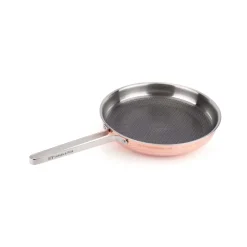 Frying Pans & Skillets^Vargen & Thor Mjölner hammered frying pan in copper, Modell Yb. Ø28 cm BlackGold-colouredSilver-coloured