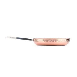 Frying Pans & Skillets^Vargen & Thor Mjölner hammered frying pan in copper, Modell Yb. Ø28 cm BlackGold-colouredSilver-coloured