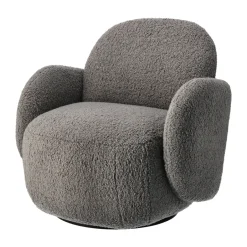 1898 Mo armchair with swivel function, Glore Grey