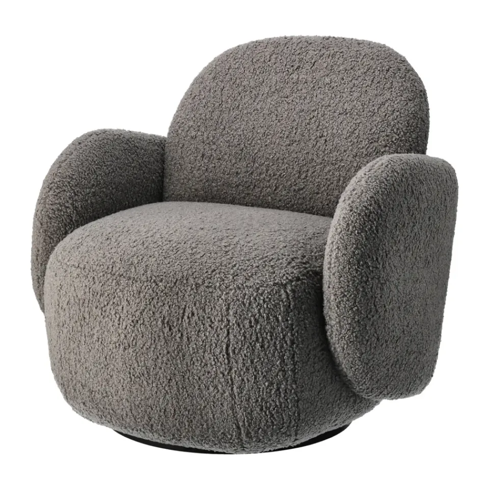 1898 Mo armchair with swivel function, Glore Grey