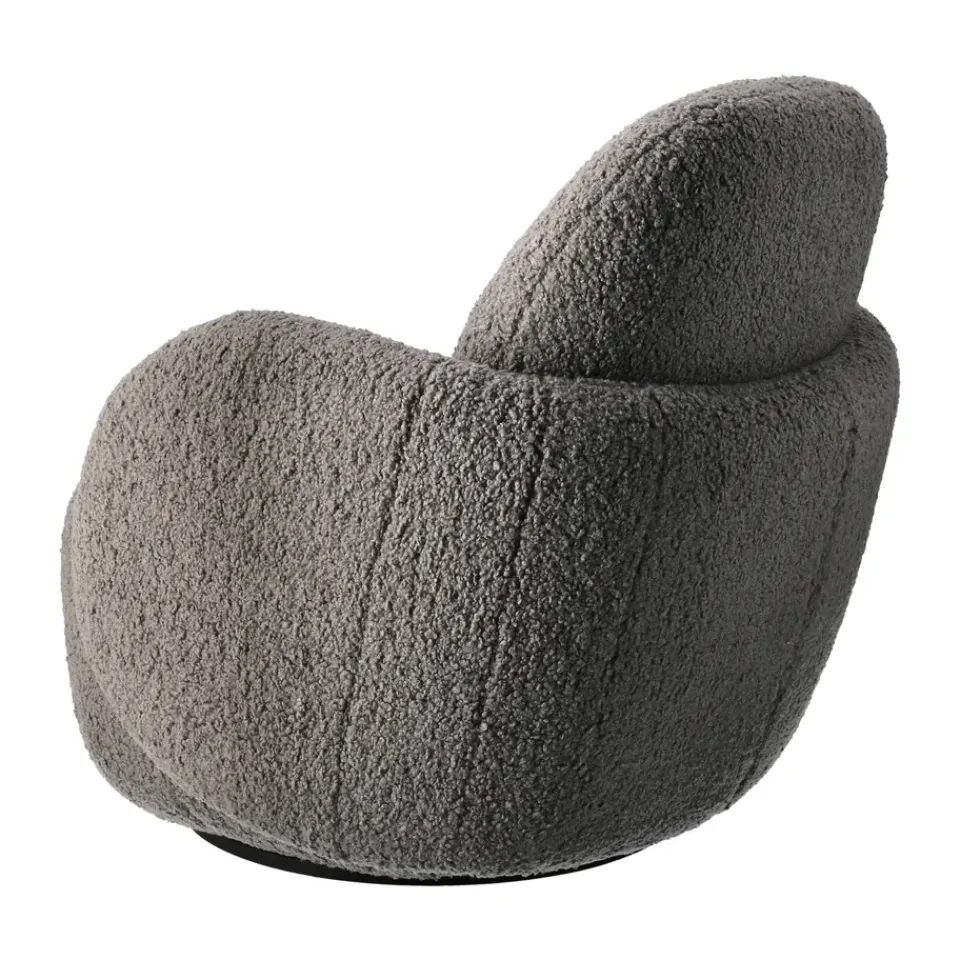 1898 Mo armchair with swivel function, Glore Grey