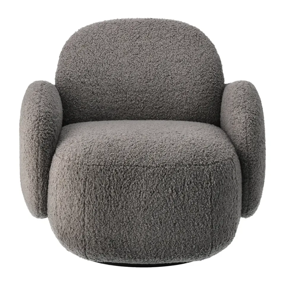 1898 Mo armchair with swivel function, Glore Grey