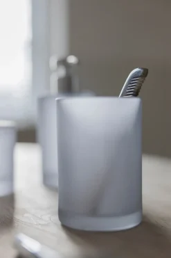 Toothbrush Holders^Mette Ditmer Modest toothbrush holder 10 cm, Dove Blue