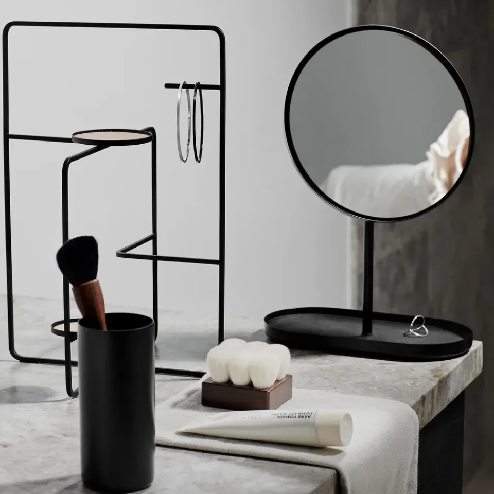 Table Mirrors^Blomus Modo make-up mirror, Black