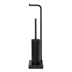 Toilet Brushes^Blomus Modo toilet paper holder and toilet brush , Black