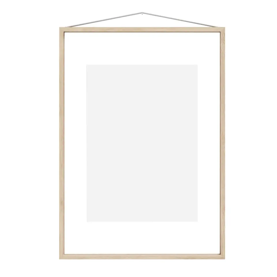 Frames & Poster Frames^MOEBE ash frame A2 44.8x61.5 cm, Transparent. Wood. Black BrownBlack