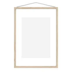 Outlet MOEBE ash frame A3 31.9x44.1 cm, Transparent. Wood. Black BrownBlack