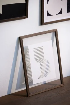 Frames & Poster Frames^MOEBE Frame A2, Smoked oak Brown