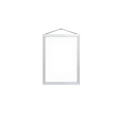Frames & Poster Frames^MOEBE frame A5 16.5x22.7 cm, Brushed aluminium Silver-coloured